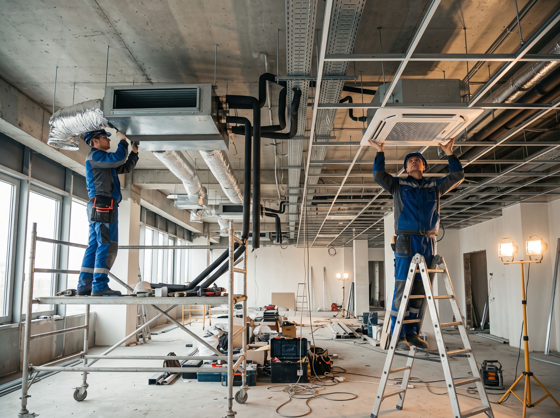 Профессиональный монтаж фанкойлов Airvek